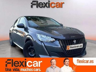 Usado Peugeot 208 Active 102 CV (75 kW) 2020 Gris Utilitario