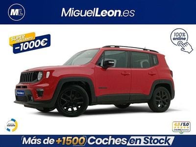 Rojo Usado 2022 Jeep Renegade Night Eagle SUV | 15.985 € (Precio justo)