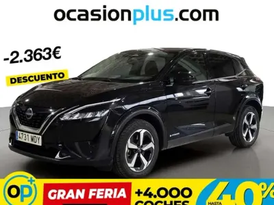 Usado Nissan Qashqai N-Connecta 190 CV (139 kW) 2023 Negro SUV