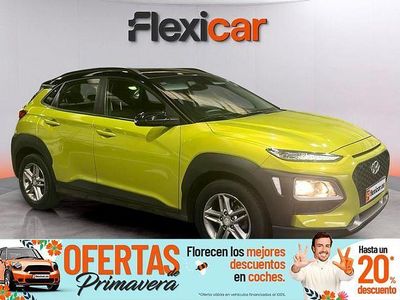 Usado Hyundai Kona 120 CV (88 kW) 2018 Verde SUV