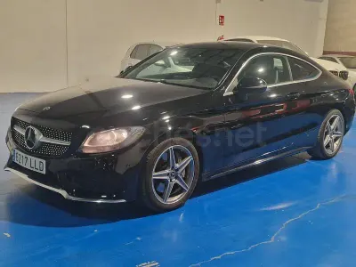 Usado Mercedes C250 204 CV (150 kW) 2017 Negro Coupe