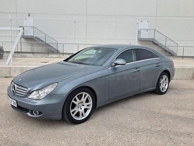 Usado Mercedes CLS320 224 CV (164 kW) 2007 Azul Berlina