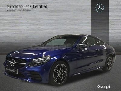Negro Usado 2021 Mercedes C220 AMG line Coupe | 40.900 € (Un poco caro)