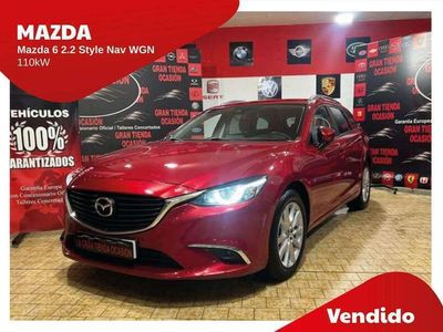 usado Mazda 6 W. 2.2de Style + Navegador