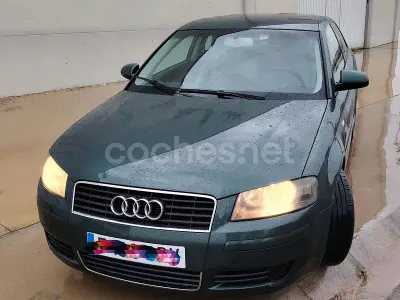 Usado Audi A3 Ambiente 105 CV (77 kW) 2004 Verde Utilitario