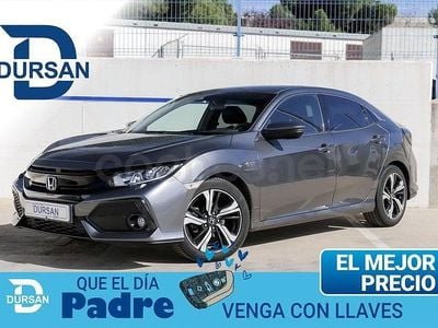 Usado Honda Civic Elegance 131 CV (96 kW) 2018 Gris Utilitario