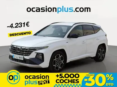 Usado Hyundai Tucson N Line 150 CV (110 kW) 2023 Blanco SUV