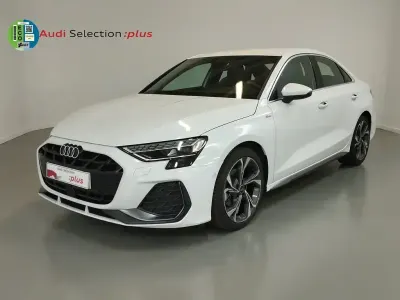 Usado Audi A3 S-Line 150 CV (110 kW) 2025 Blanco Berlina
