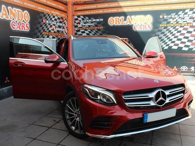 Rojo Usado 2018 Mercedes GLC220 SUV | 29.890 € (Precio justo)