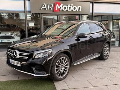 Usado Mercedes GLC250 204 CV (150 kW) 2017 Negro SUV