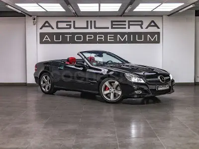 Usado Mercedes SL500 388 CV (285 kW) 2008 Negro Descapotable
