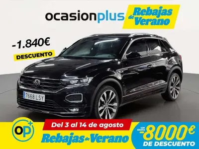 Usado VW T-Roc Sport 150 CV (110 kW) 2021 Negro SUV