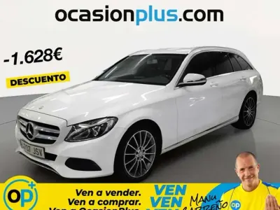 Używany Mercedes C220 170 KM (125 kW) 2016 Biały Kombi
