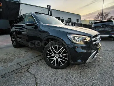 Usado Mercedes GLC300 313 CV (230 kW) 2020 Azul SUV