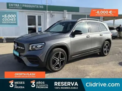 Usado Mercedes GLB200 150 CV (110 kW) 2022 Gris SUV