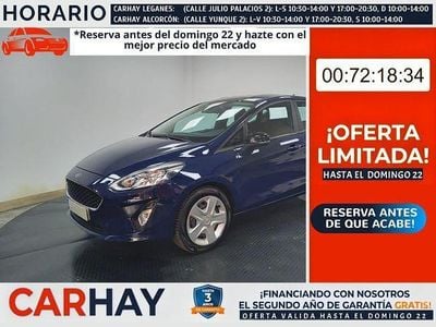 Usado Ford Fiesta Trend 126 CV (92 kW) 2021 Negro Berlina