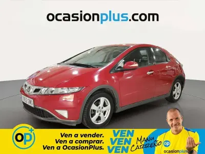 Usado Honda Civic Sport 99 CV (72 kW) 2010 Rojo Utilitario