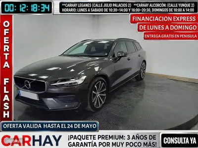 Usado Volvo V60 Momentum 197 CV (144 kW) 2022 Gris Familiar