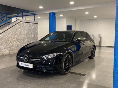 Usado Mercedes A250 218 CV (160 kW) 2020 Negro noche estándar Utilitario