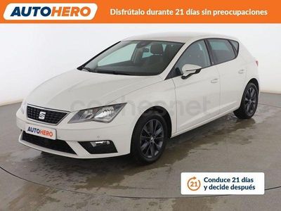 Usado Seat Leon Style 131 CV (96 kW) 2020 Blanco Berlina