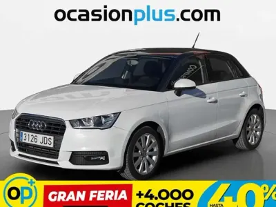 Usado Audi A1 Sportback 95 CV (69 kW) 2015 Blanco Utilitario
