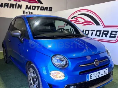 Usado Fiat 500 S 69 CV (50 kW) 2017 Azul Berlina