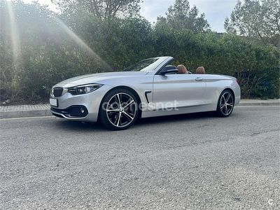 Usado BMW 420 184 CV (135 kW) 2018 Gris / plata Descapotable