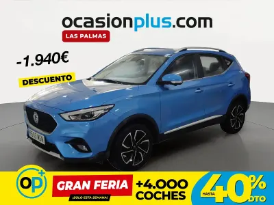 Usado MG ZS Luxury 111 CV (81 kW) 2023 Blanco SUV