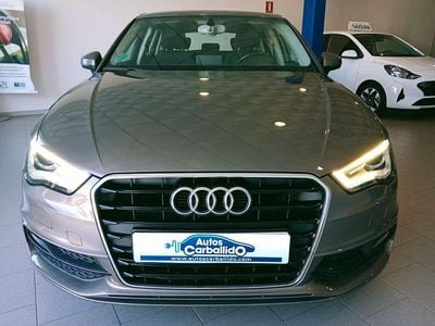 Usado Audi A3 Sportback S-Line 110 CV (80 kW) 2015 Marrón Utilitario