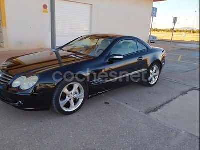 Usado Mercedes SL600 500 CV (367 kW) 2006 Negro Descapotable
