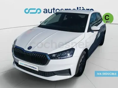 Usado Skoda Fabia Ambition 80 CV (58 kW) 2023 Blanco Utilitario