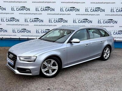 Usado Audi A4 S-Line 150 CV (110 kW) 2014 Plateado Familiar