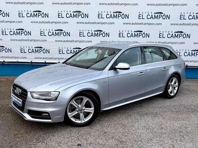 Usado Audi A4 S-Line 150 CV (110 kW) 2014 Plateado Familiar