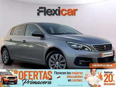 Usado Peugeot 308 Allure 131 CV (96 kW) 2020 Gris Utilitario