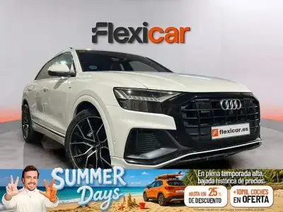 Usado Audi Q8 286 CV (210 kW) 2018 Blanco SUV