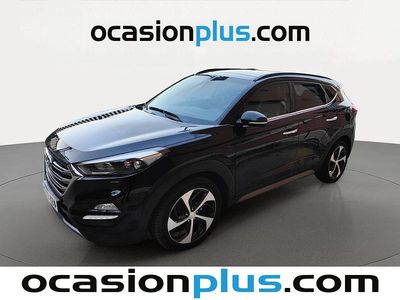 Usado Hyundai Tucson Style 177 CV (130 kW) 2017 Negro SUV