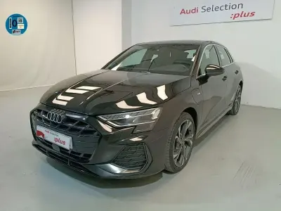 Usado Audi A3 e-tron S-Line 204 CV (150 kW) 2025 Negro Utilitario