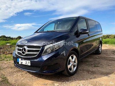 Azul Usado 2016 Mercedes V220 Monovolumen | 29.500 € (Un poco caro)