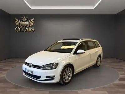Usado VW Golf VII Sportline 110 CV (80 kW) 2015 Blanco Familiar