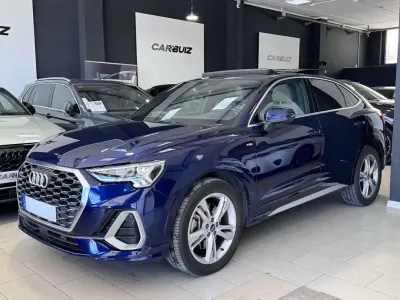 Usado Audi Q3 Sportback S-Line 190 CV (139 kW) 2021 Azul SUV