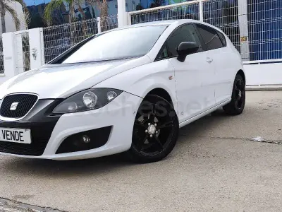 Usado Seat Leon Copa 105 CV (77 kW) 2012 Blanco Berlina