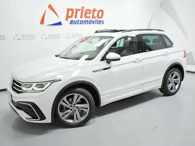 Usado VW Tiguan R-line 150 CV (110 kW) 2022 Blanco SUV