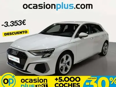 Usado Audi A3 Sportback S-Line 150 CV (110 kW) 2023 Blanco Utilitario