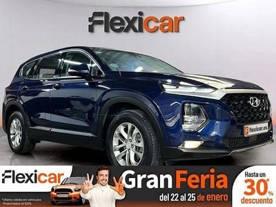 Azul Usado 2019 Hyundai Santa Fe SUV | 24.990 € (Precio justo)