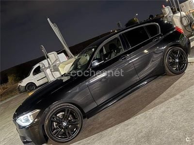 Usado BMW 116 116 CV (85 kW) 2015 Negro Utilitario