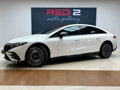 Usado Mercedes EQS580 384 kW (523 CV) 2022 Blanco Berlina
