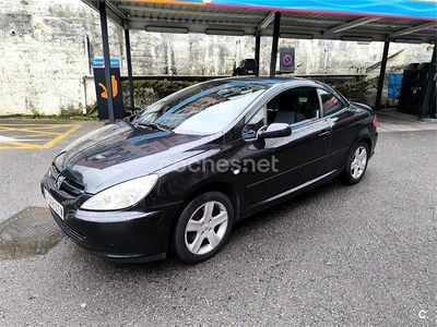 Negro Usado 2005 Peugeot 307 CC Descapotable | 3000 € (Precio justo)