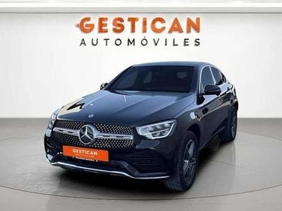 Usado Mercedes GLC300e 320 CV (235 kW) 2022 Negro Coupe
