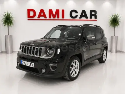 Usado Jeep Renegade Limited 150 CV (110 kW) 2020 Negro SUV