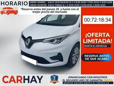 Usado Renault Zoe Intens 80 kW (109 CV) 2021 Blanco Utilitario